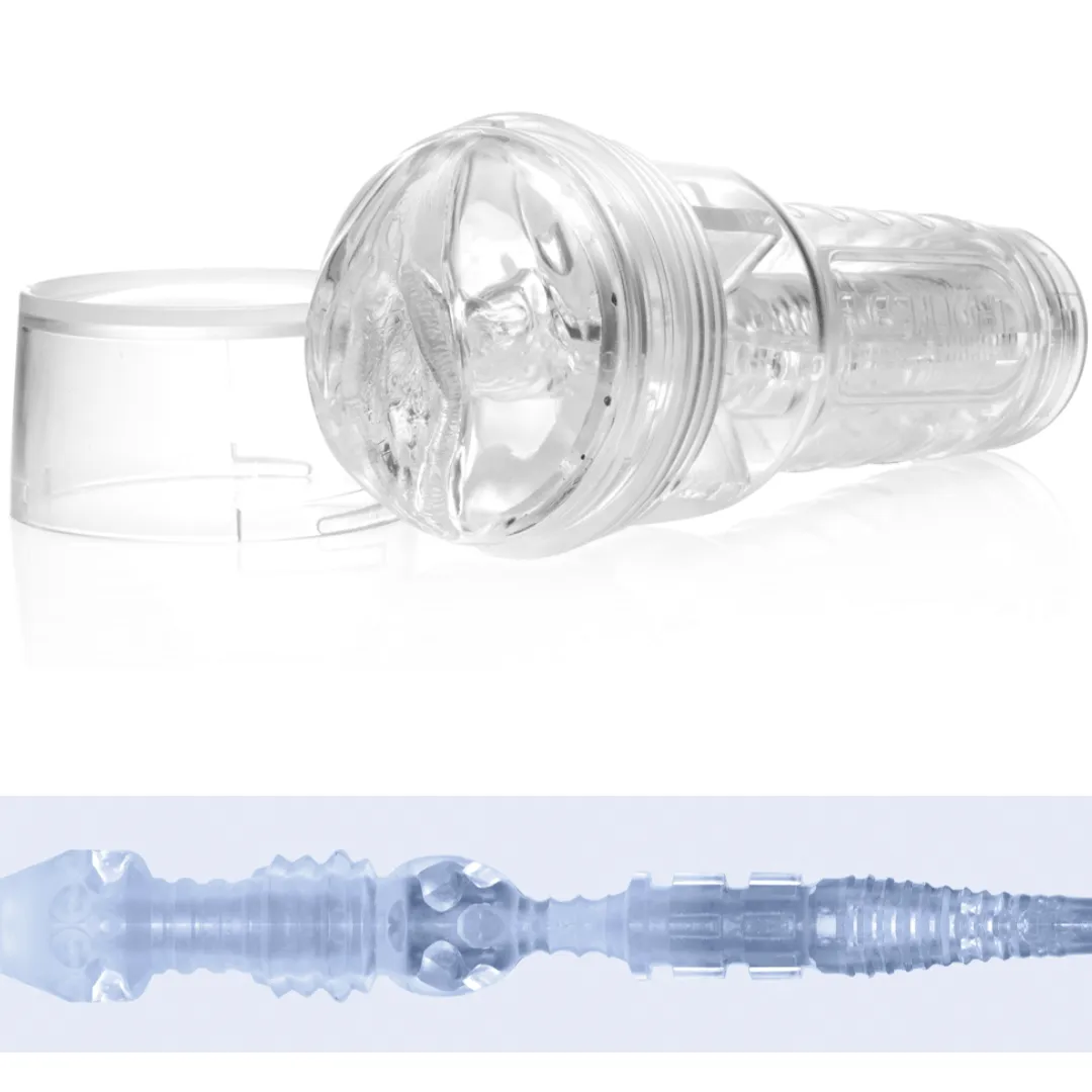 Fleshlight Ice Lady Crystal Clear Pussy Masturbator