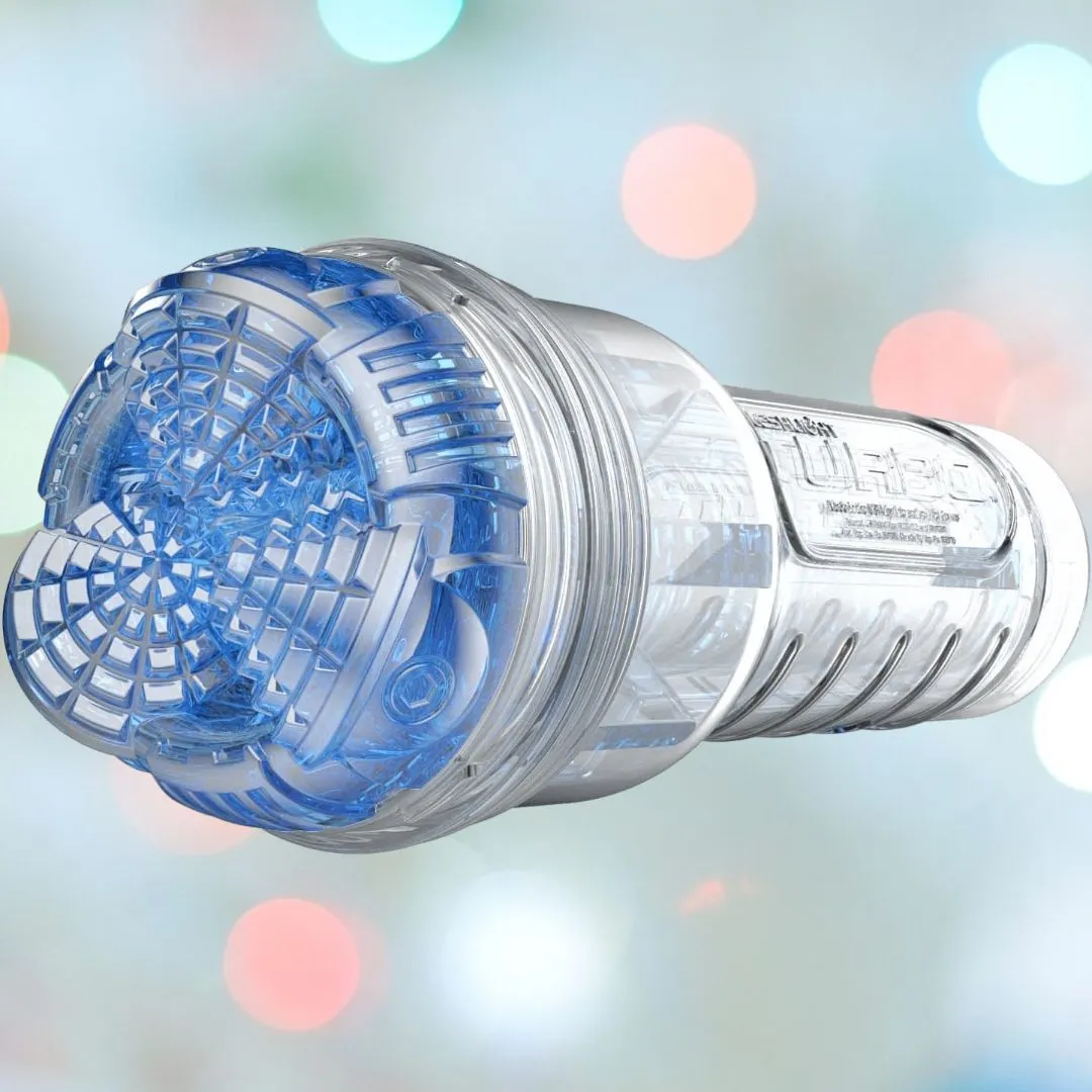 Fleshlight Turbo Core Masturbator - Blue Ice