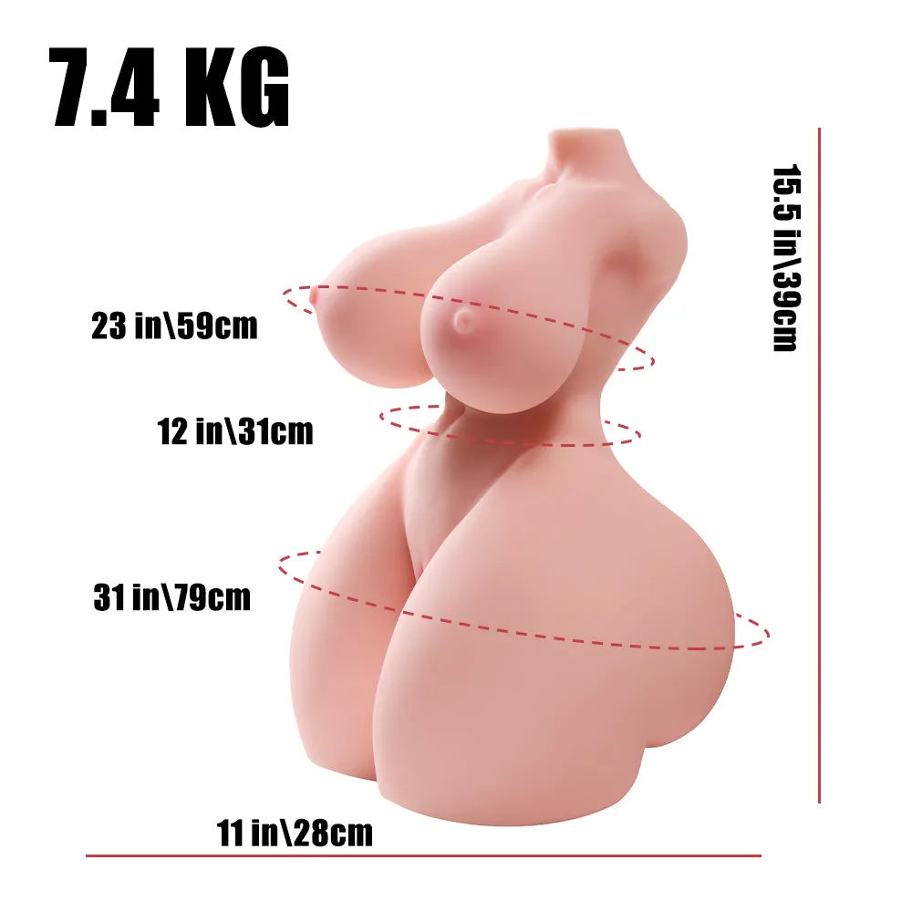 Gala: Real Sex Doll Torso BBW Perfect Tits Nice Pussy