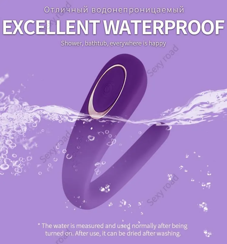 GER Satisfyer Partner Couples Vibrators G Spot Silicone Vibration Dildo Shock