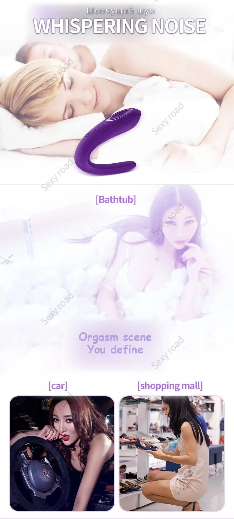 GER Satisfyer Partner Couples Vibrators G Spot Silicone Vibration Dildo Shock