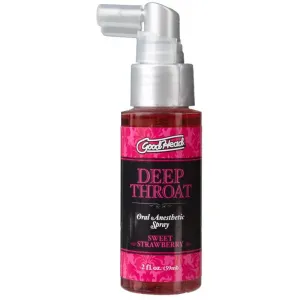 Good Heads Throat Anaesthetic Spray Sweet Strawberry. 2fl.oz