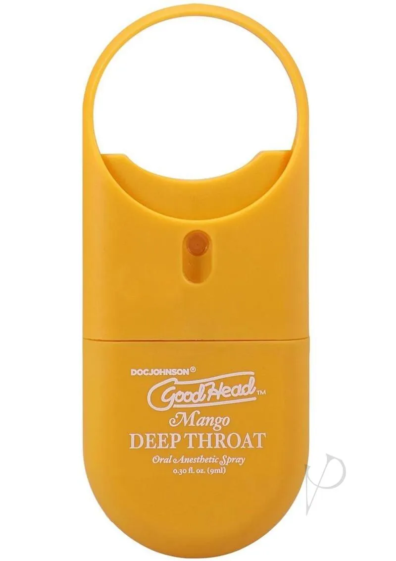 Goodhead Deep Throat Spray To Go Mango