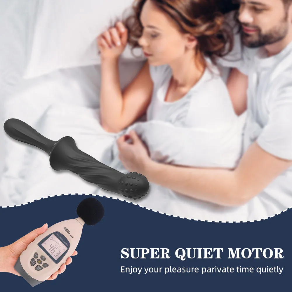 Handheld Prostate Massager - Floating Wolf Point Anal Plug Sex Toys for Men Women