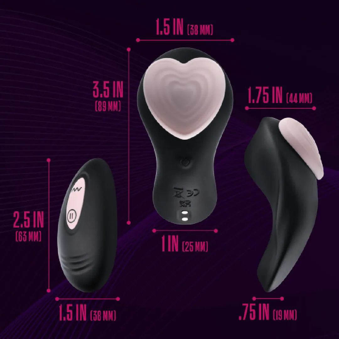Heartbeat Panty Vibrator with Remote Control