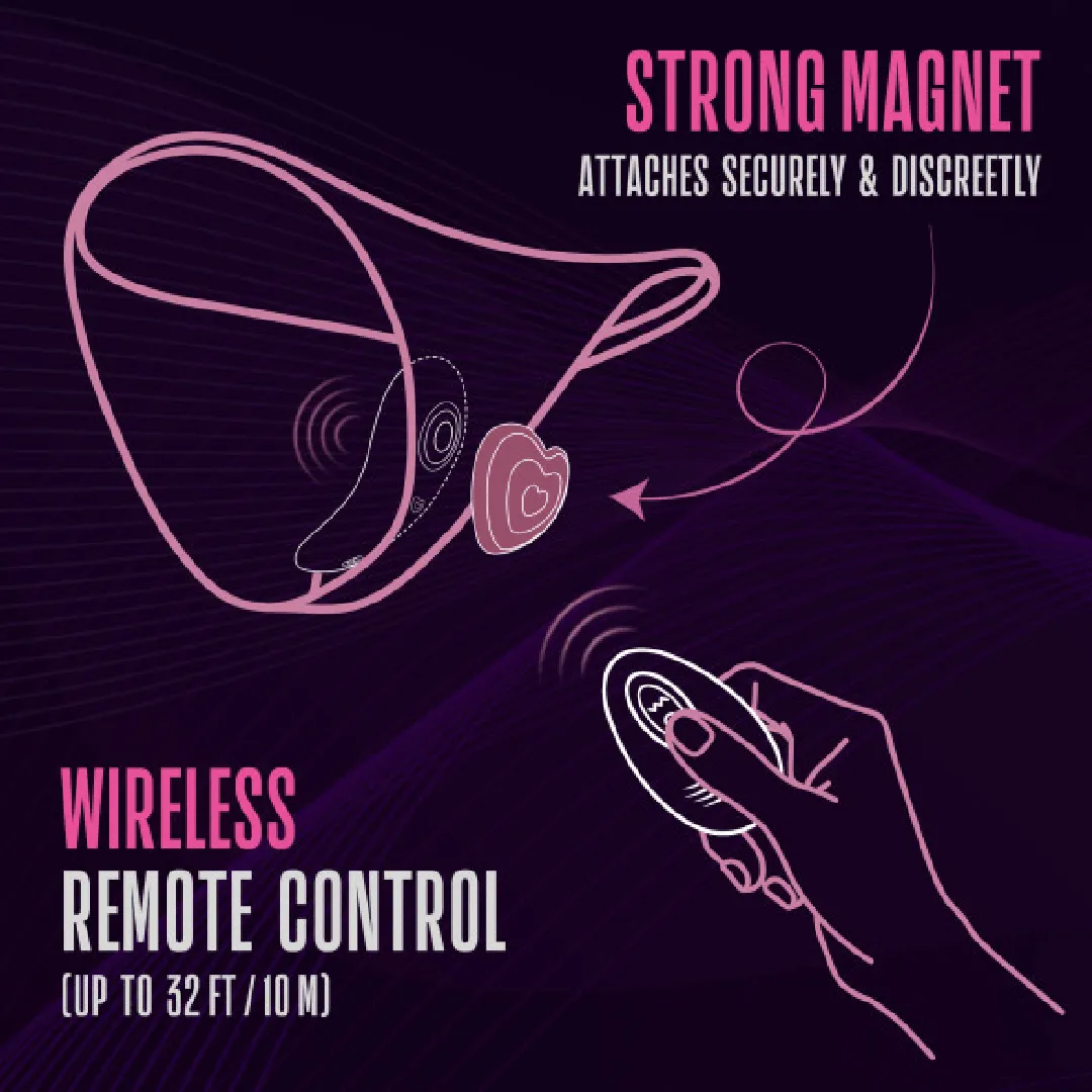 Heartbeat Panty Vibrator with Remote Control