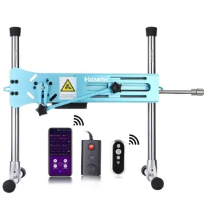 Hismith App Controlled Sex Machine with Remote/Speed Dial Control. 100-Watt Motor. KlicLok System