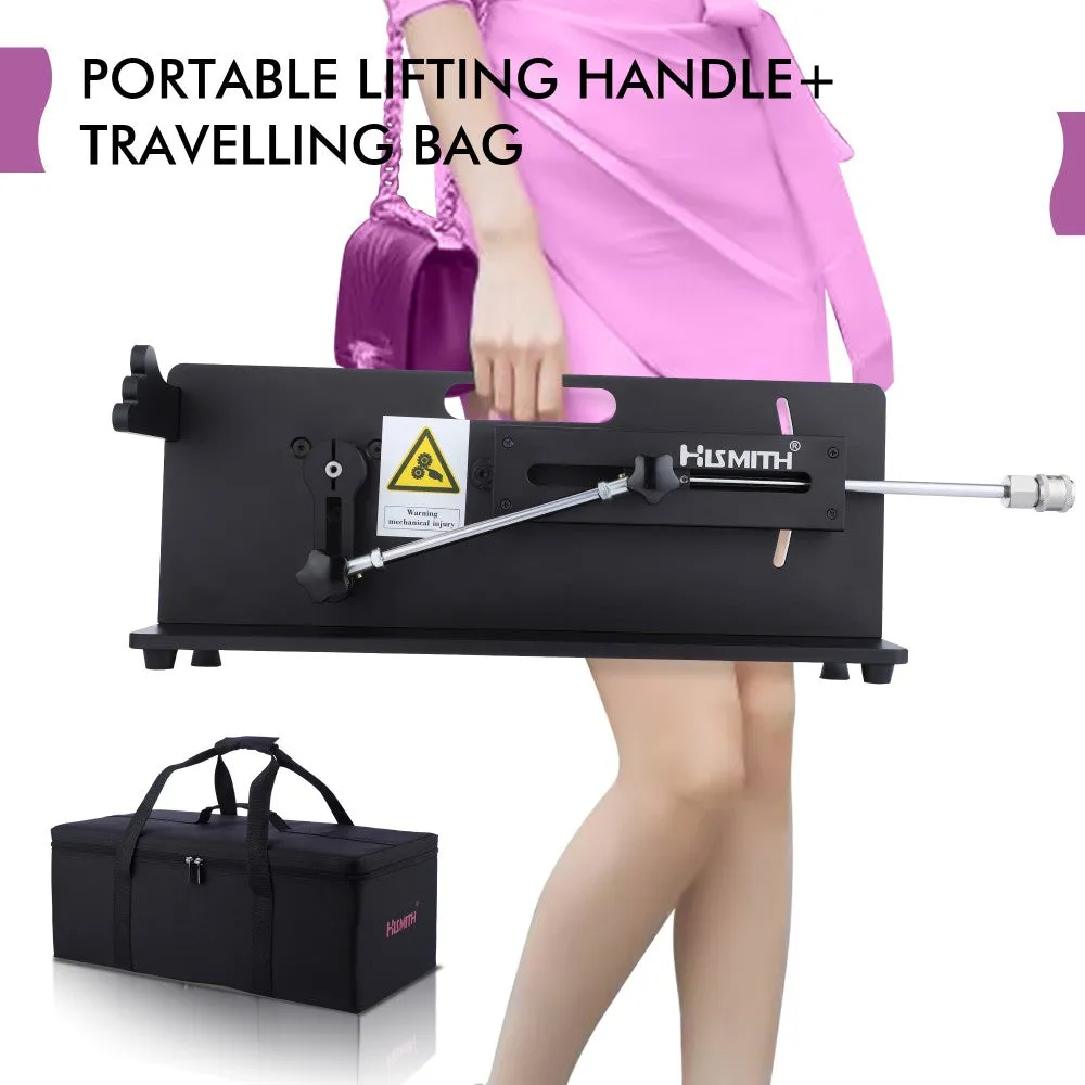 Hismith Table Top 2.0 Pro Sex Machine with APP/Remote/Wired Control. 100-Watt Motor. KlicLok System
