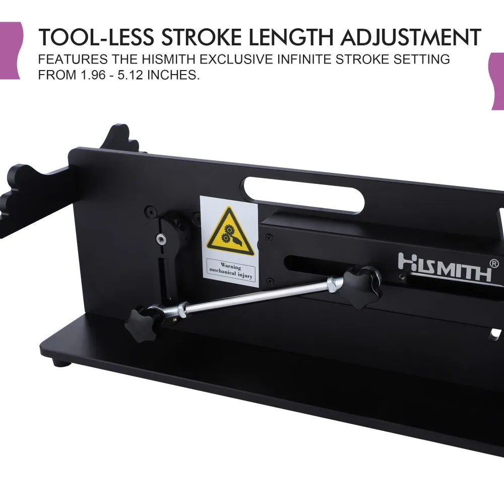 Hismith Table Top 2.0 Pro Sex Machine with APP/Remote/Wired Control. 100-Watt Motor. KlicLok System