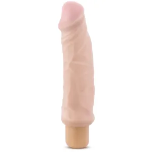 Home Wrecker Ultra Realistic Vibrating Vanilla Toned Dildo