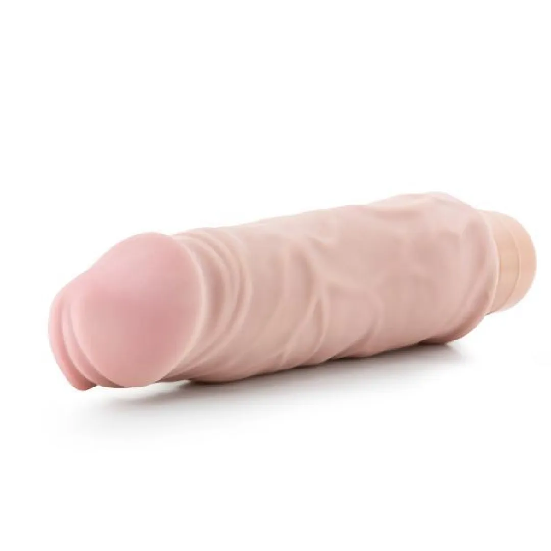 Home Wrecker Ultra Realistic Vibrating Vanilla Toned Dildo
