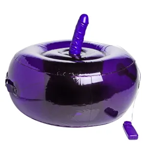 Inflatable Vibrating Dildo Cushion