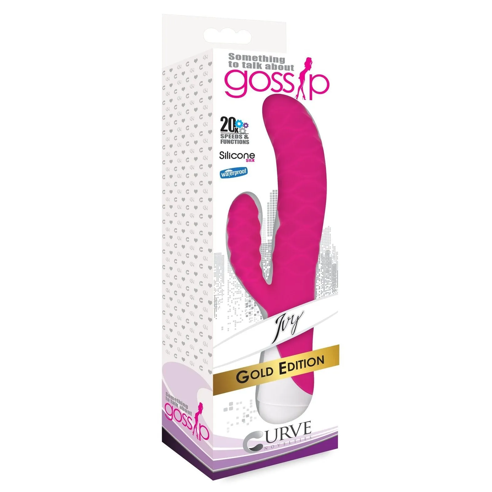 Ivy 20x Wavy Silicone Rabbit Vibe