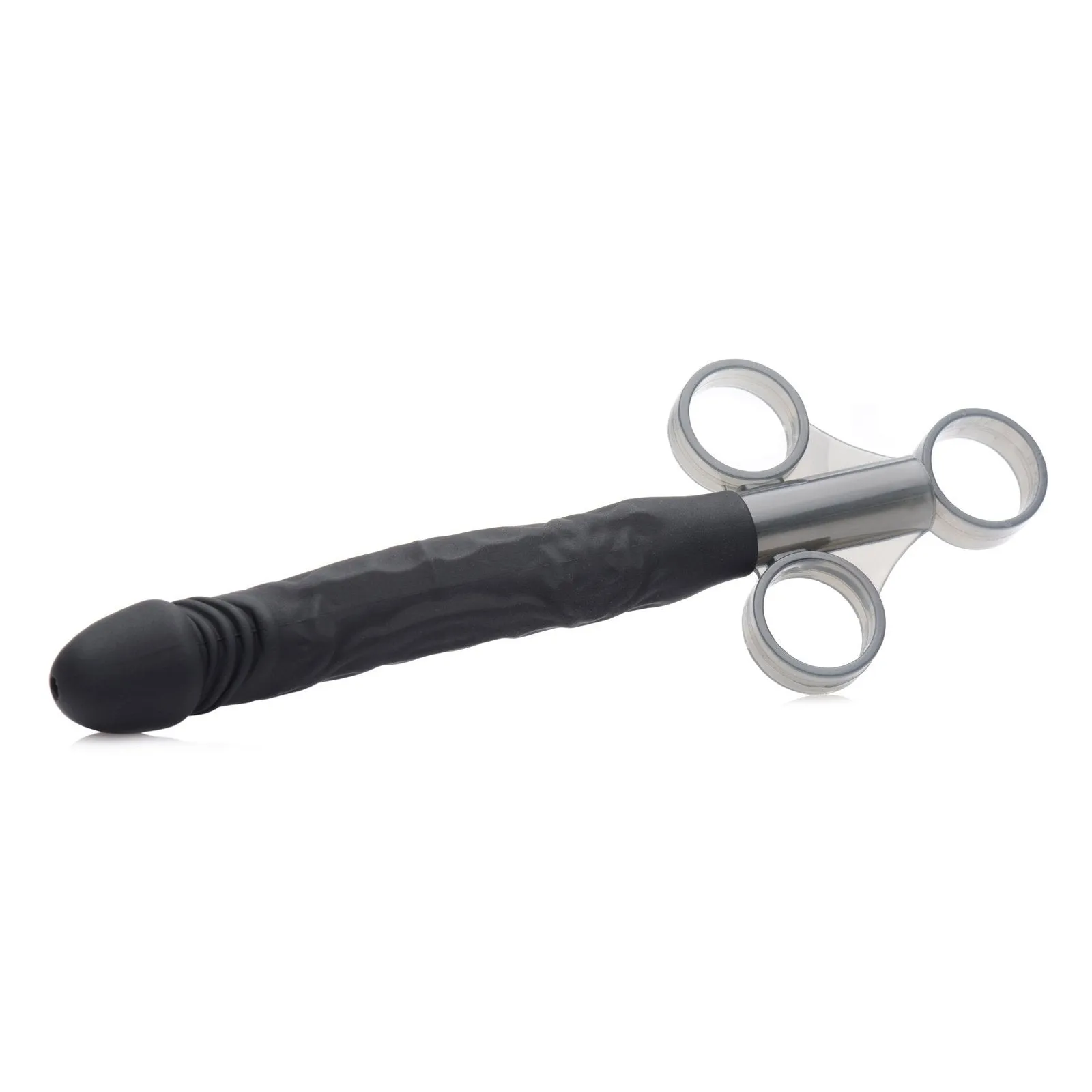 Jizz Shooter Silicone Dildo Lubricant Launcher