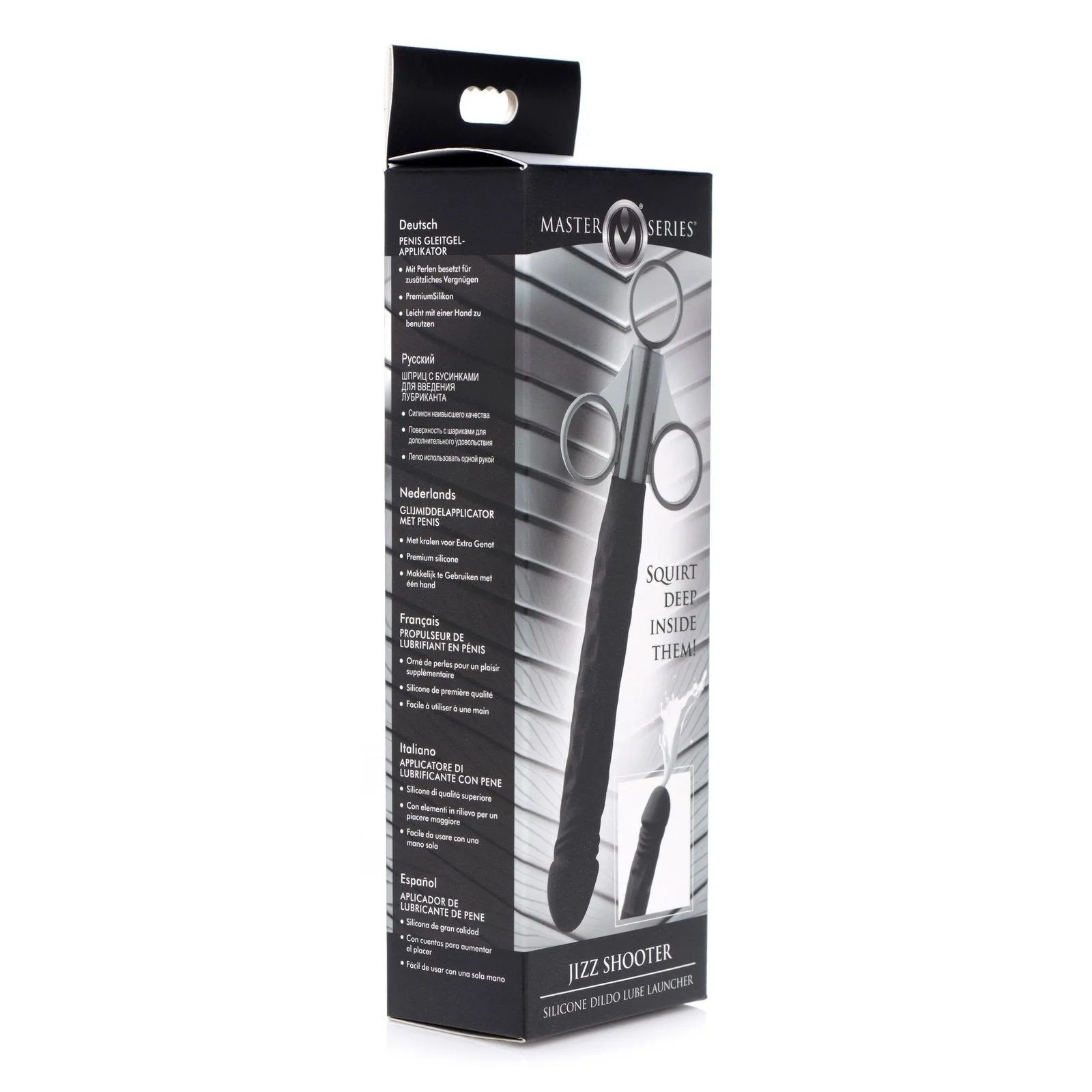 Jizz Shooter Silicone Dildo Lubricant Launcher