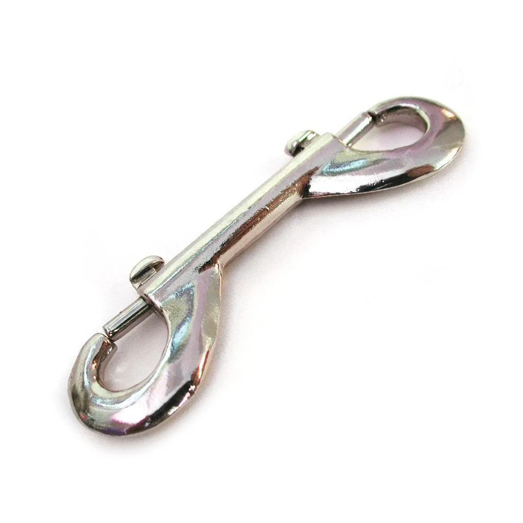 KinkLab Nickel-Plated Snap Hooks. 4-Pack