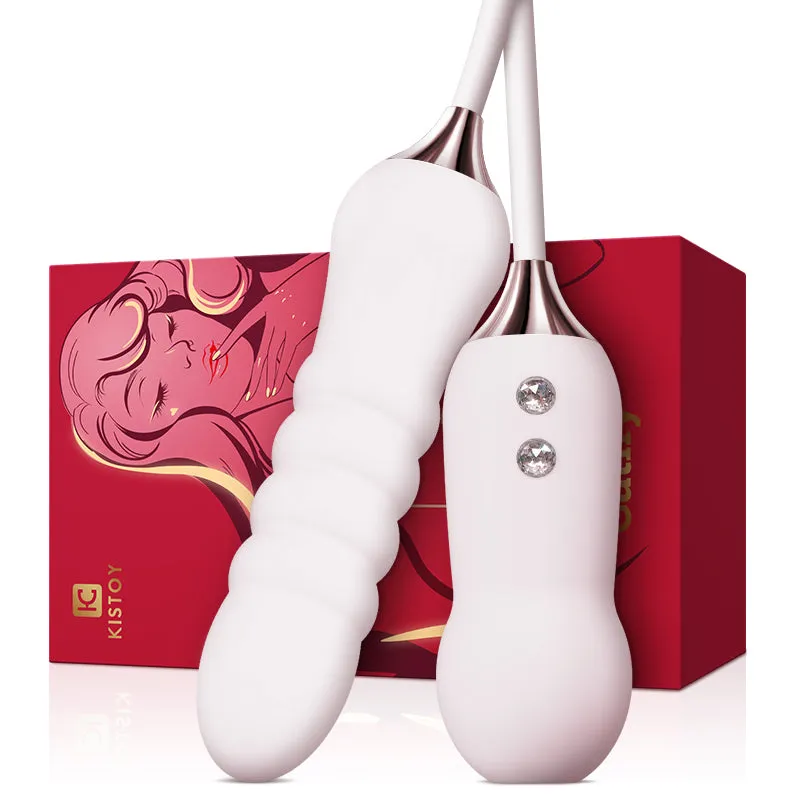 KISTOY Cathy Thrusting & Sucking Egg Vibrator