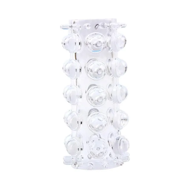 Kit manșoane pentru penis CHISA GK POWER Penis Sleeve Kits. pentru stimulare intensă și îngroșare. cu 7 tipuri de striații. transparente