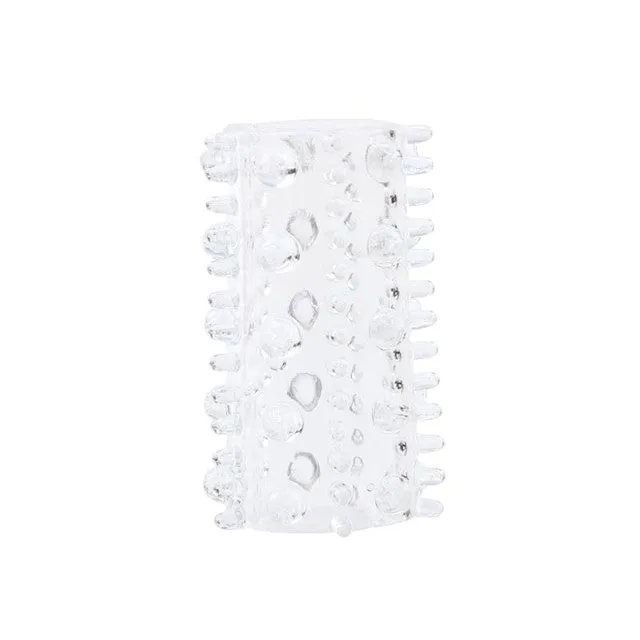 Kit manșoane pentru penis CHISA GK POWER Penis Sleeve Kits. pentru stimulare intensă și îngroșare. cu 7 tipuri de striații. transparente