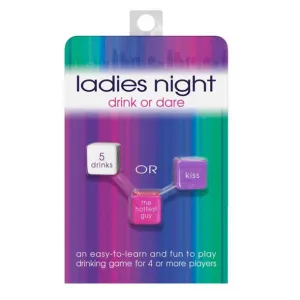 Ladies Night Drink of Dare Dice Game by Little Geenie