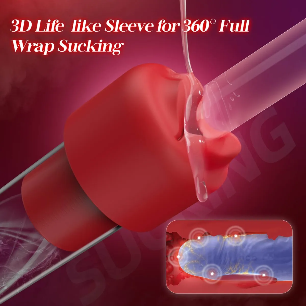 Lagoon 2| Powerful 360° Wrap Suction Male Penis Pump