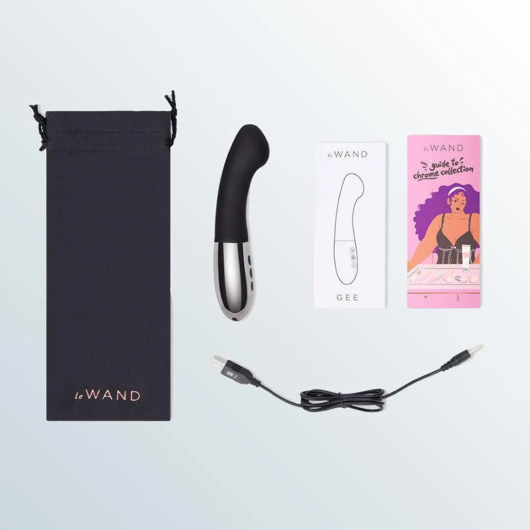 Le Wand Gee G-Spot Vibrator - Black