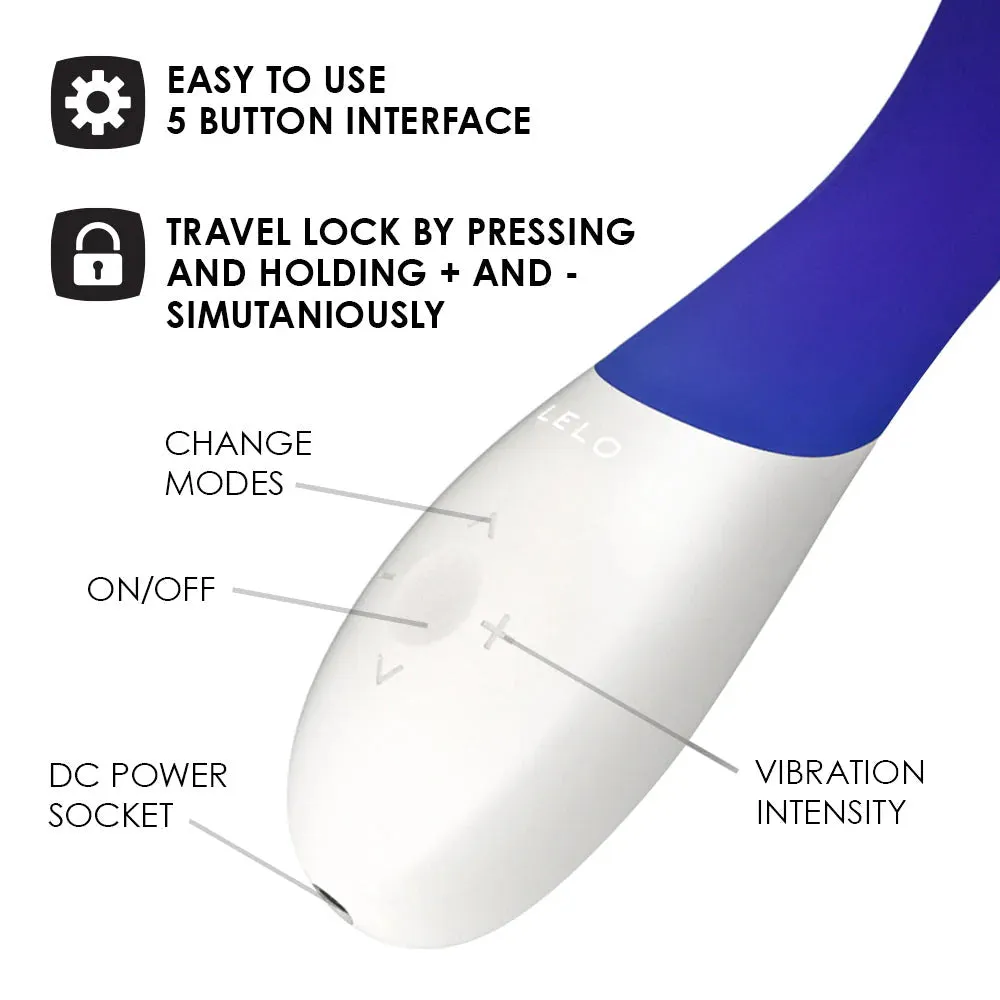 LELO Mona Wave G-Spot Vibrator Blue