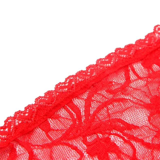 Lenjerie sexy SUBBLIME Lace Babydoll. design cu decupaj sub sân și bretele ajustabile. culoare roșu. mărime S/M (model 954208)