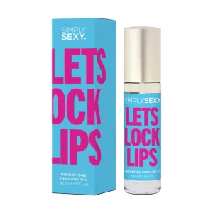 Lets Lock Lips Pheromone Oil by Simply Sexy