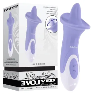 Lix & Kisses Vibrator by Evolved