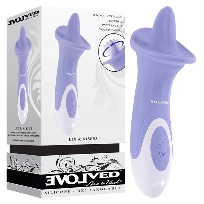 Lix & Kisses Vibrator by Evolved