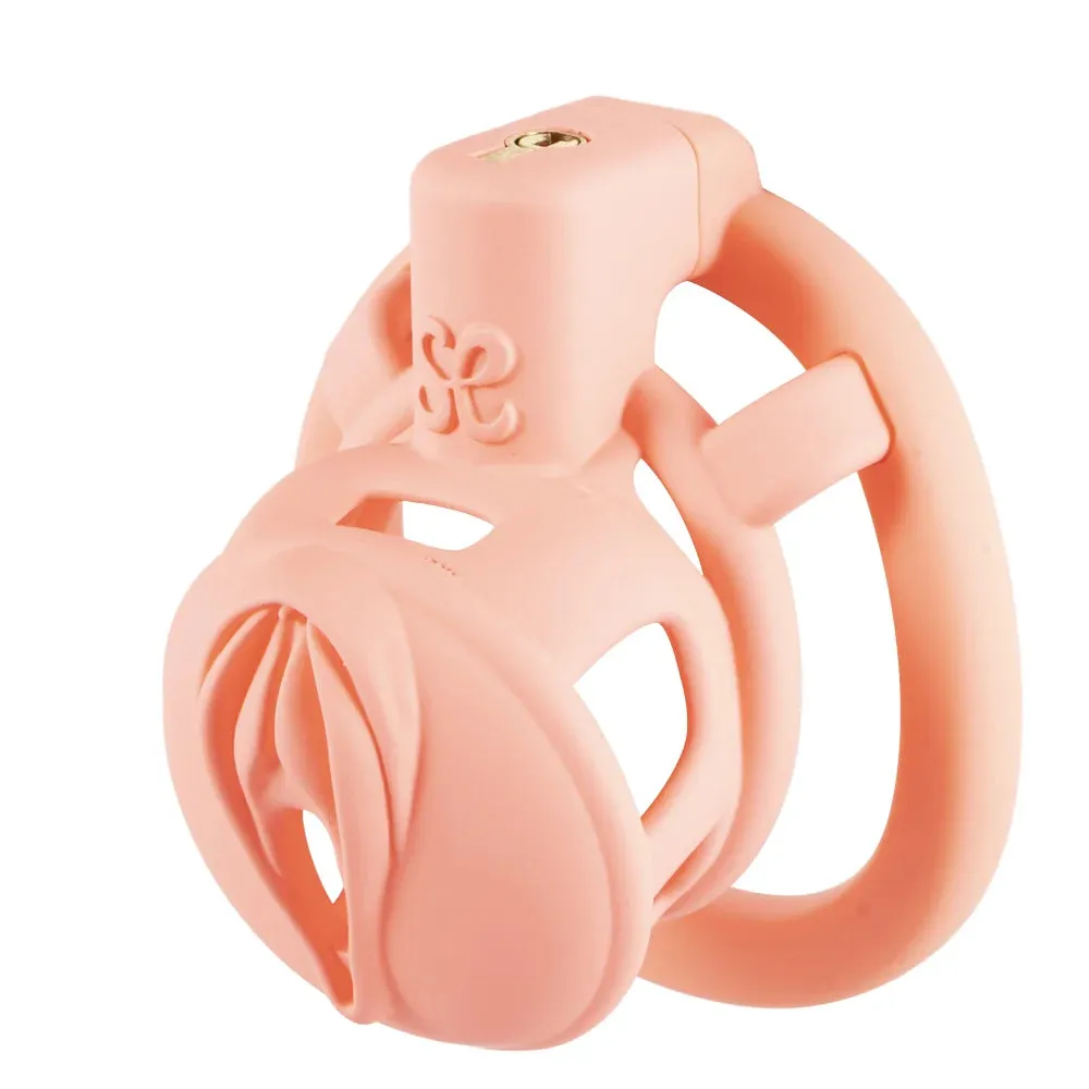 LOCKINK Sevanda 3D Printed Pink Pride Male Chastity Cage