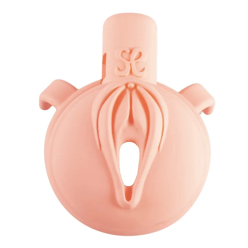 LOCKINK Sevanda 3D Printed Pink Pride Male Chastity Cage