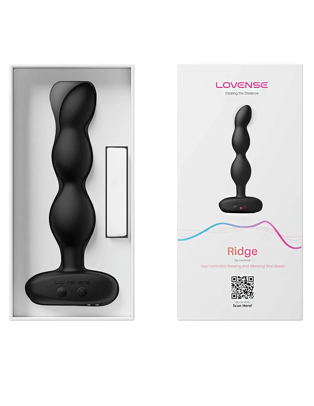 Lovense Ridge App Control Anal Beads
