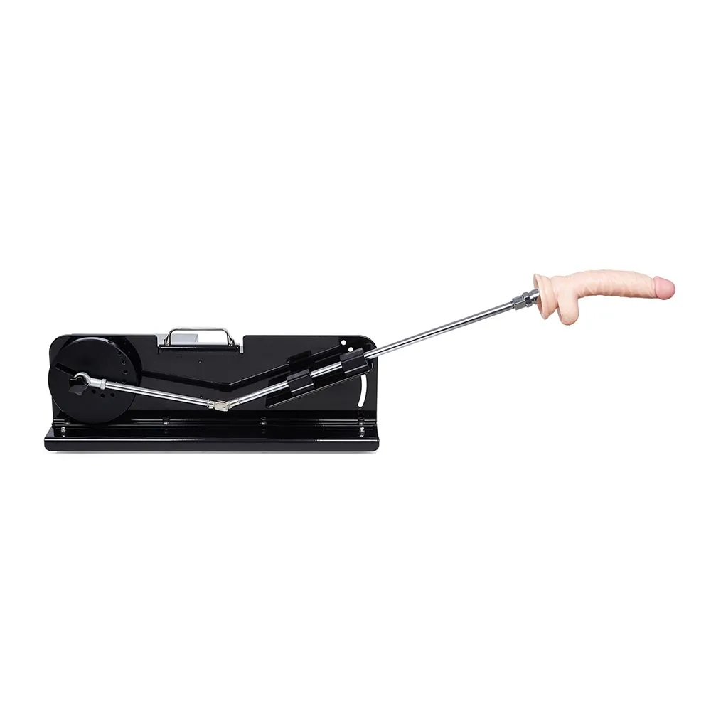Lustti Classic Sex Machine FM12 with 120-Watt Motor. Anti-Rotation Connecting System