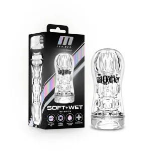 M for Men Soft & Wet Magnifier Masturbator by Blush