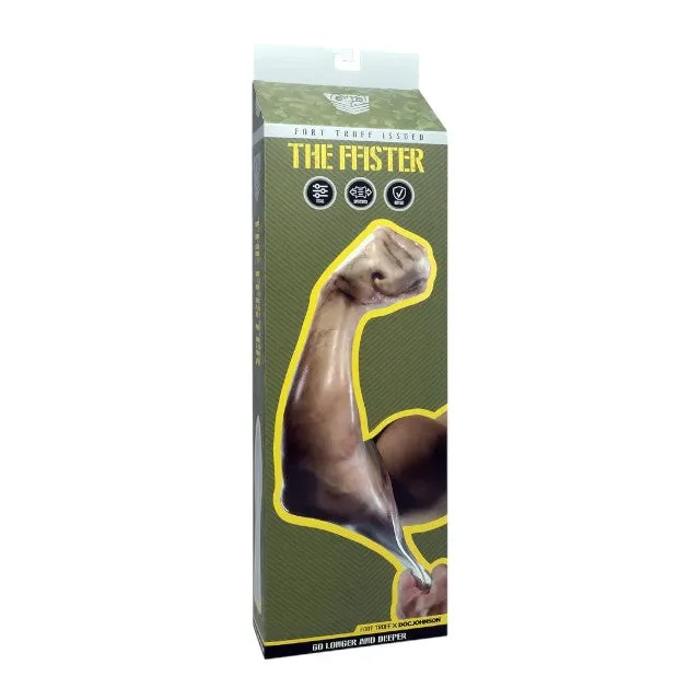 Manșon pentru mână DOC JOHNSON The Ffister. pentru fisting. din material elastic. lungime 34.4 cm. transparent