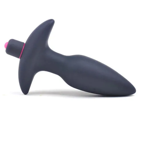 Medium silicone vibrating Plug 14 x Ø 3.5 cm