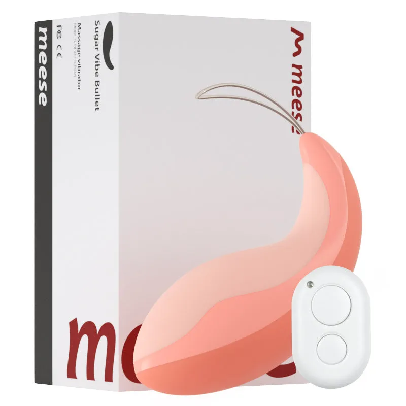 MEESE Sugar Vibe Bullet Vibrator Remote-Controlled