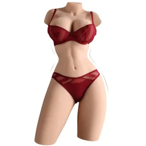 Mia(For EU Customers): 57.32lb Big Boobs Life-size Adult Love Doll Torso