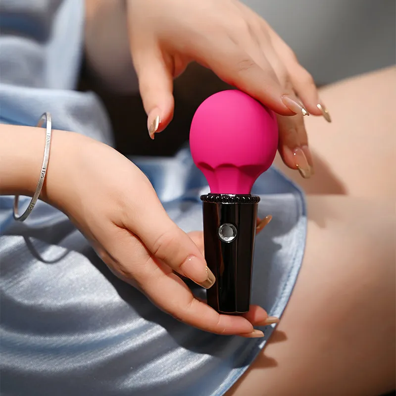 Mini AV Wand Vibrator - Domlust Portable Female Sex Toys Christmas Gifts