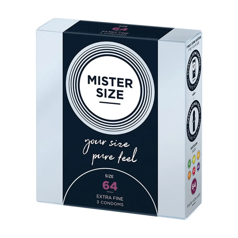 Mister Size 64mm Condoms 3 Pieces