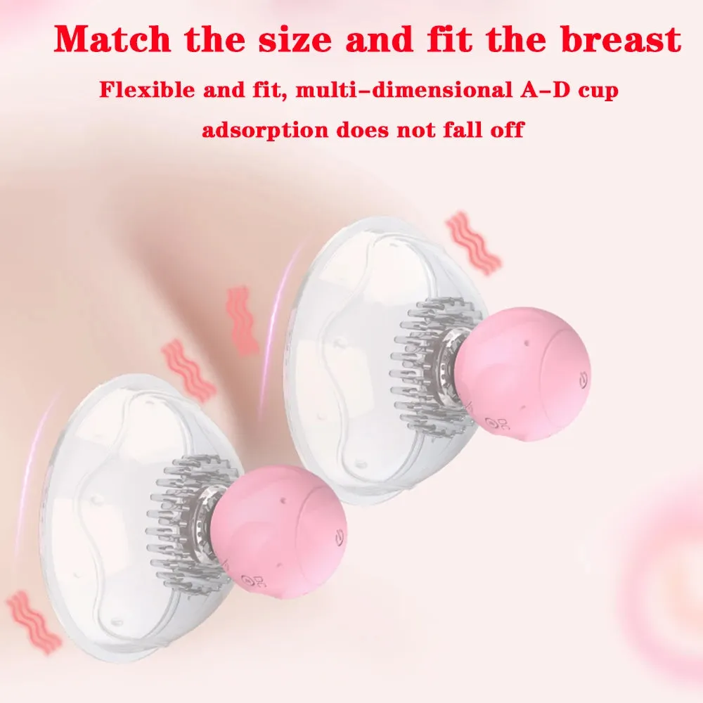 Nipple Sucker Massager - Breast Pump Rotating Stimluation Women Sex Toys