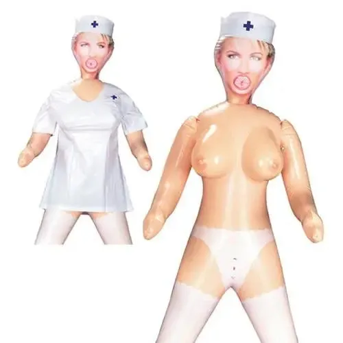 Nmc Ltd Night Nurse Sex Doll with Boobs and 2 Love Holes
