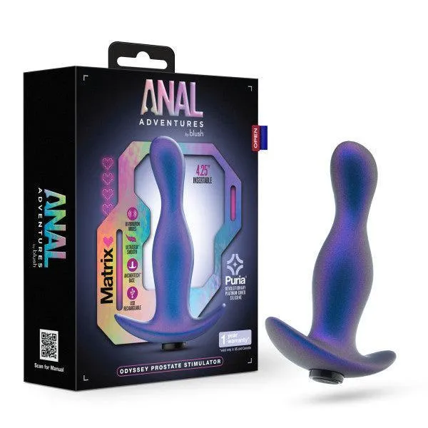 Odyssey Vibrating Silicone Prostate Massager & Butt Plug