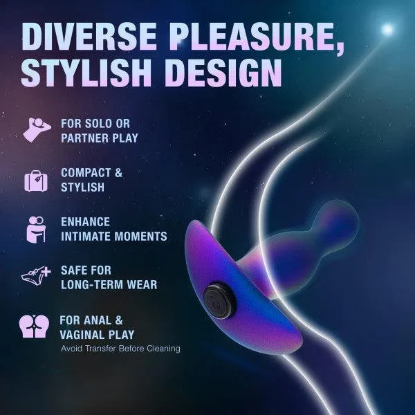Odyssey Vibrating Silicone Prostate Massager & Butt Plug