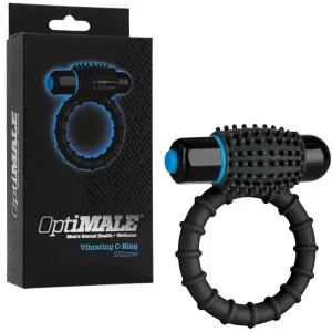 OptiMALE * Vibrating C-Ring Black