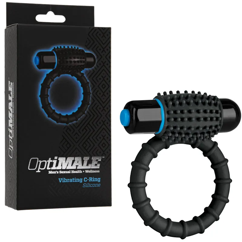 OptiMALE * Vibrating C-Ring Black