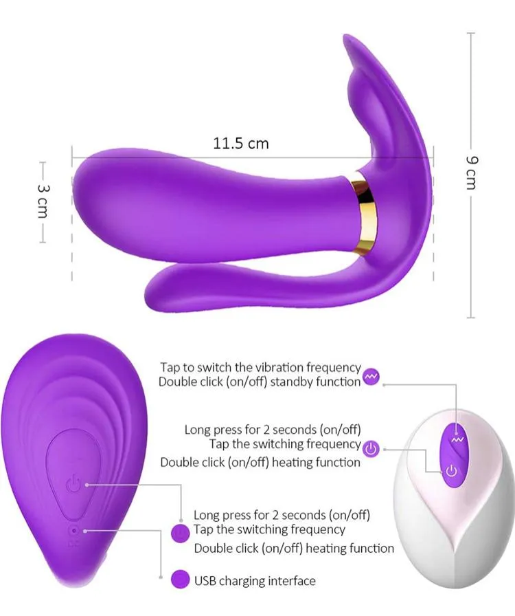 OTrident- Wireless Remote Controlled Wearable Massager