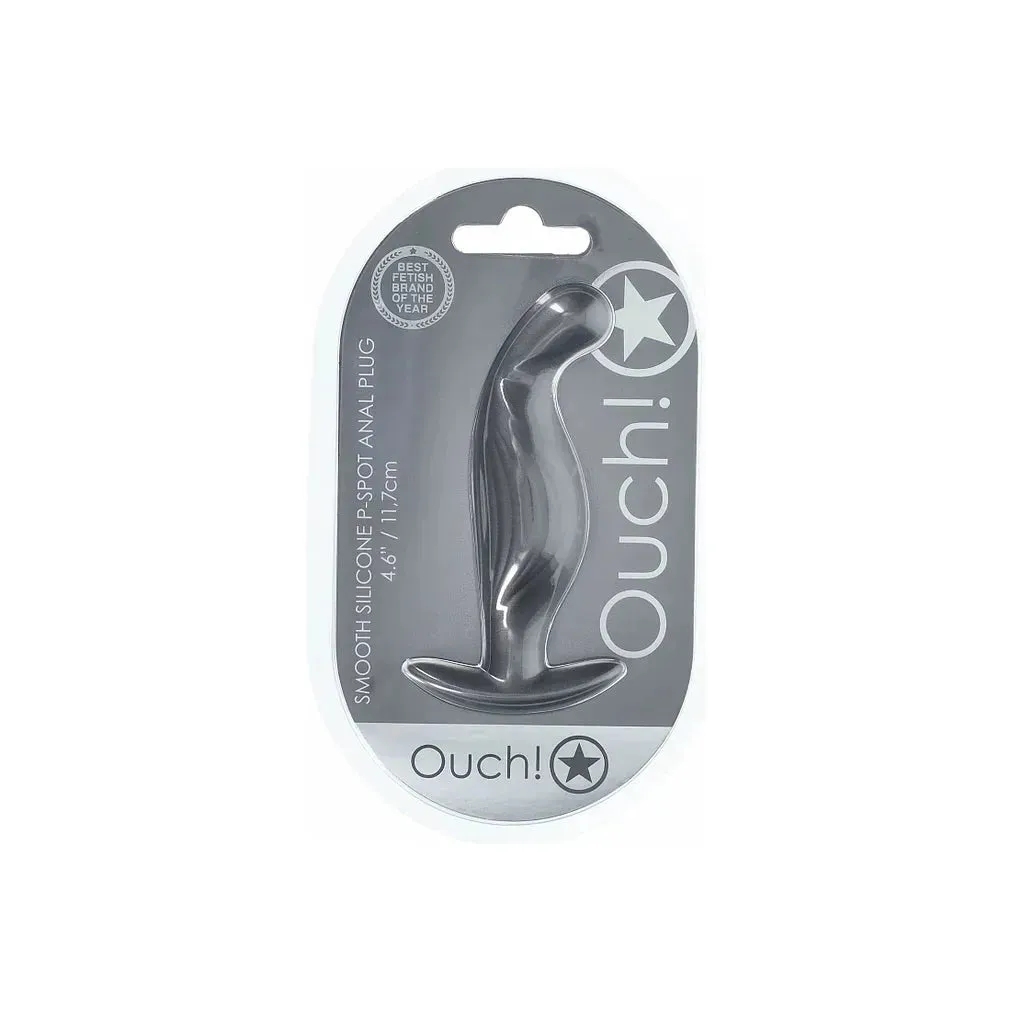 Ouch P-Spot Anal Plug Silicone by Shots